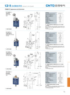 CNTD Micro Travel Limit Switch CZ‑3 Series CZ‑3101 CZ‑3104 CZ‑3108 CZ‑3112 IP67 Waterproof 5A 250V Position Control Switch