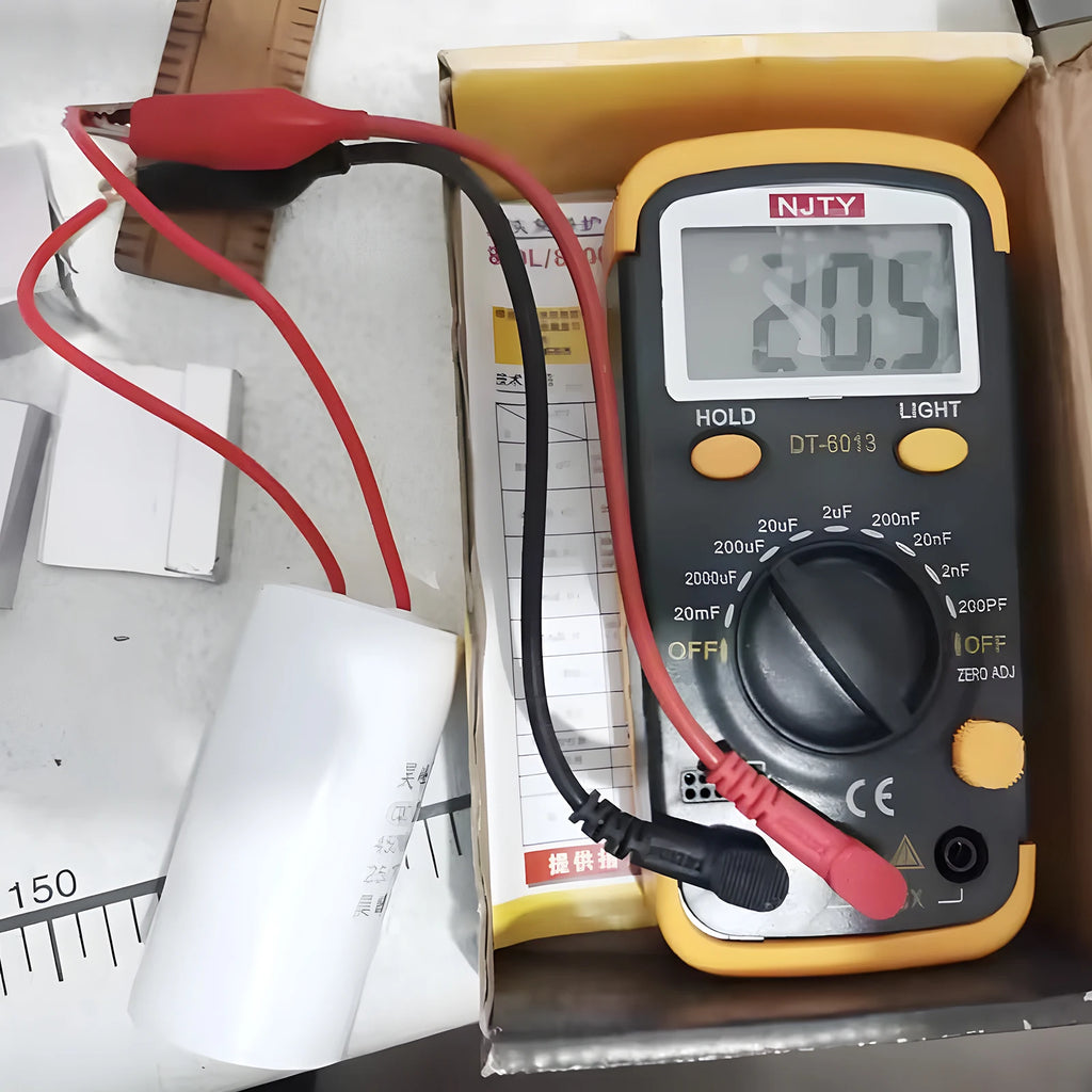 4-25uf Motor Run Capacitor, AC CBB60 Start Capacitors 450V 50/60Hz for Air Conditioner