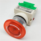 Emergency Stop Light Power 22mm Switches Mushroom Head on Off Pushbutton Led  Switch Lay37 Lay7 Y090