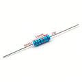 20pcs 2W Metal Film Resistor color Ring Power Resistor 0.1~1M 0.12R 0.22 2 3 3.3 4.7 10R 47 100 470 1K 2.2 22K 33 4.7K 100KOhm