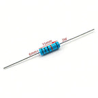 20pcs 2W Metal Film Resistor color Ring Power Resistor 0.1~1M 0.12R 0.22 2 3 3.3 4.7 10R 47 100 470 1K 2.2 22K 33 4.7K 100KOhm