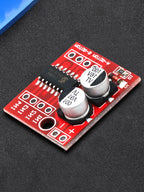 L298N 2-Way DC Motor Driver Module DC 2V-10V 1.5A Driver Module PWM Speed Dual H-Bridge Stepper Motor Driver