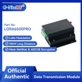 4PCS/Lot LoRa6500Pro Module with Rod Antenna and USB Bridge Board  5W Transparent Data Transmission Module, AES128 Encryption