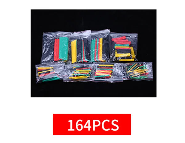 127-800pcs Heat Shrink Tube Thermoresistant Heat-shrink Tubing Wrapping Kit Electrical Connection Wire Cable Insulation Sleeving