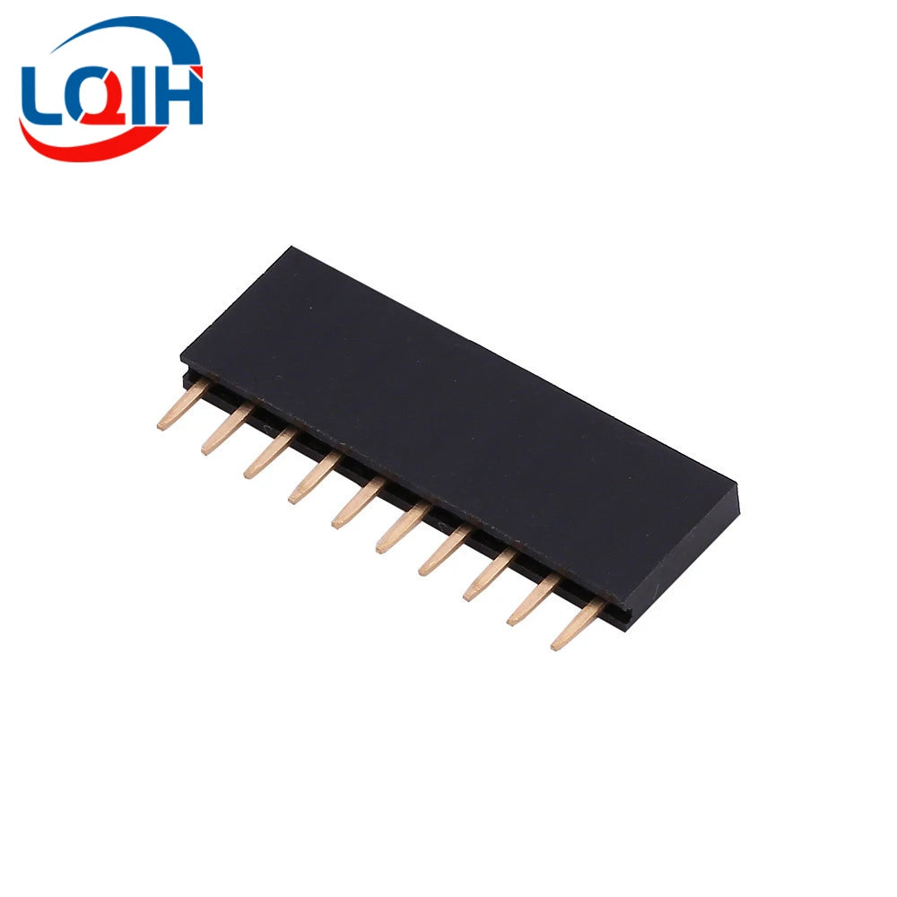 Pitch 2.0mm 2.54mm Single Row Pin Female Header Socket 1*2P 3P 4P 5P 6P 7P 8P 9P 10P 11P 12P 13P 14P 15P 16P 20P 40Pin Connector