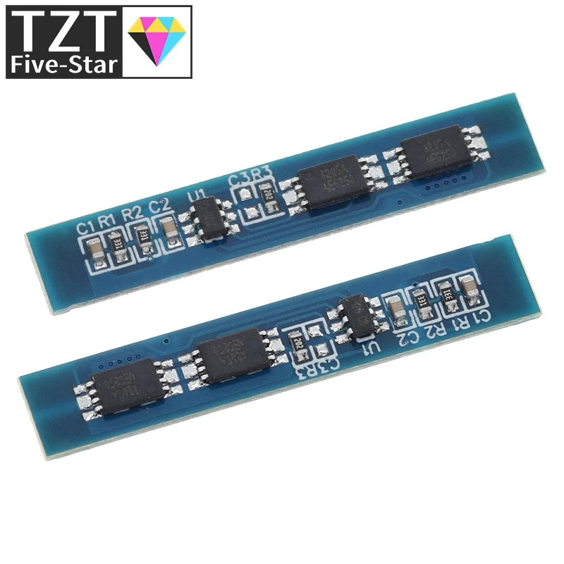 TZT 1/3/5/10PCS  2S 3A Li-ion Lithium Battery 7.4v 8.4V 18650 Charger Protection Board bms pcm for li-ion lipo battery cell pack