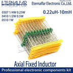 0510 1W Color Ring Inductors DIP Inductance 0.22uH 10mH 1 2.2UH 3.3 4.7UH 10 22 33UH 47 68 100 220 330 uH mH 102K 470K 221K 100K