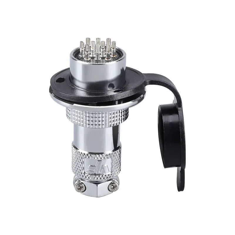 GX20 Flange Butting Type Aviation Plug &Socket 2/3/4/5/6/7/8/9/10/12 Pin Male&Femal Connectors Coppe