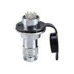 GX20 Flange Butting Type Aviation Plug &Socket 2/3/4/5/6/7/8/9/10/12 Pin Male&Femal Connectors Coppe