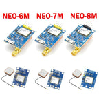 1PCS GY‑NEO‑6M/7M/8M GPS Positioning Module With Active Ceramic Antenna EEPROM Backup Battery For APM MWC Arduino STM32