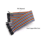 Jumper Wire 40Pins 2.54mm 10/15/21/30/40CM Female To Female, Male To Female, Male To Male Jumper Line Connecting Cable DIY KIT