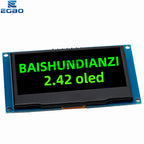 ‌2.42 Inch SSD1309 OLED Display Module 128x64 HD Screen - SPI/I2C Dual Interface 7-Pin Compatible with for Arduino UNO R3