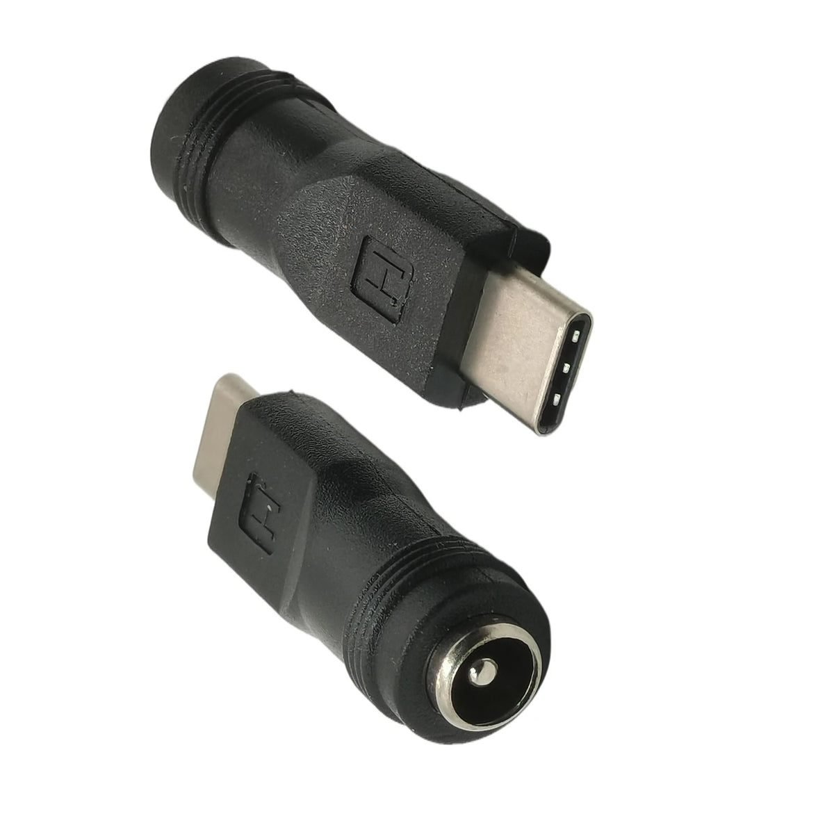1PC JACK 5.5*2.1MM FEMALE TO USB C ADAPTER, USB ADAPTOR TYPE C MALE TO DC 5.5 X 2.1 MM CHARGR CONNECTOR