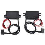 12V to 5V 3A Converter DC-DC Step Down Module Power Adapter USB-A Female/Type C/dual USB/open Wire Connector Low Heat Waterproof