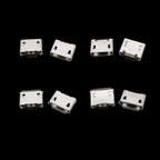 40Pcs/box Micro USB Female 5 Pin Connector Charging Port Dock SMD PCB Soldering DIY Repair Micro USB Jack Socket Adapter