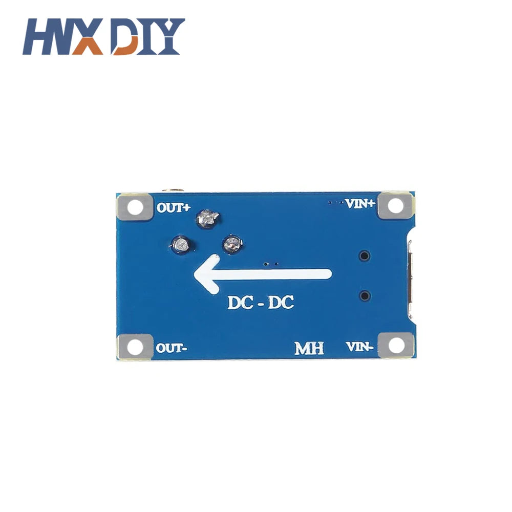 5/10pcs MT3608 DC-DC Step Up Converter Booster 3608 Type-C Power Supply Module Boost Step-up Board MAX output 28V 2A Micro USB