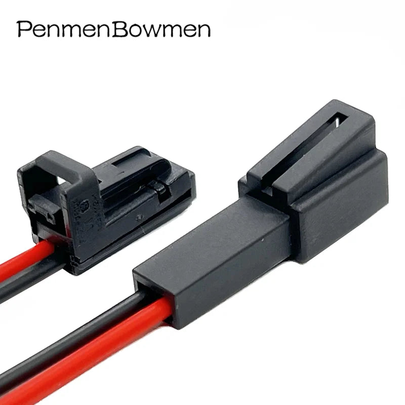 1 Set 2 Pin Car Door Side Light Electrical Connector Female Male Wire Harness Plug for 4B0971832 4E0972575 1-1534113-1 1534155-1