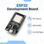 10PCS ESP32 Dev Boards ESP-WROOM-32 WiFi Bluetooth Dual-Core Microcontroller Modules Micro USB Compatible with Arduino IDE