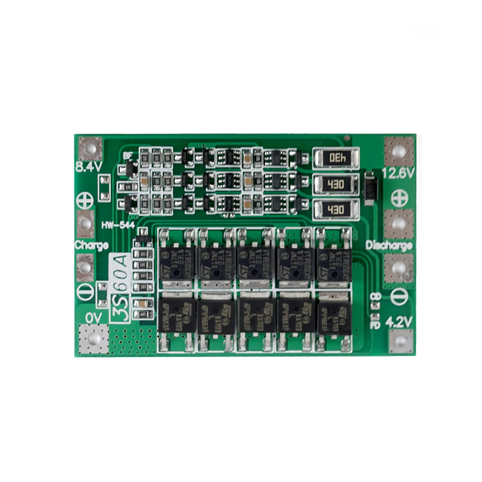 3S 4S 40A 60A 18650 Lithium Battery Protection Board BMS 12.6V 16.8V Overcharge Overdischarge Protection for Drill