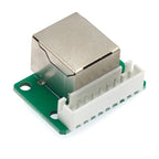 1Pcs RJ45 Adapter Board To XH2.54 Modular Ethernet Connector Adapter Network Interface + Breakout Board + Pin Header