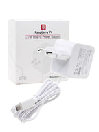 Official Raspberry Pi 5 Power Supply 27W Supports PD Standard USB-C PD 5.1V5A for RPI 5