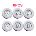4PCS LCD Digital Thermometer Hygrometer Indoor Room Electronic Temperature Humidity Meter Sensor Gauge Weather Station Home ﻿