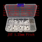 1Box SH 1.0/JST 1.25mm/ZH 1.5mm/PH 2.0mm/SM/SYP/XH 2.54mm/VH 3.96mm Pitch Male Female Housing Terminal Pin Header Wire Connector