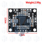 1PCS EGBO Super Slim 2 x 15W PAM8610 Class D Digital Dual Power Audio Amplifier Board 12V black