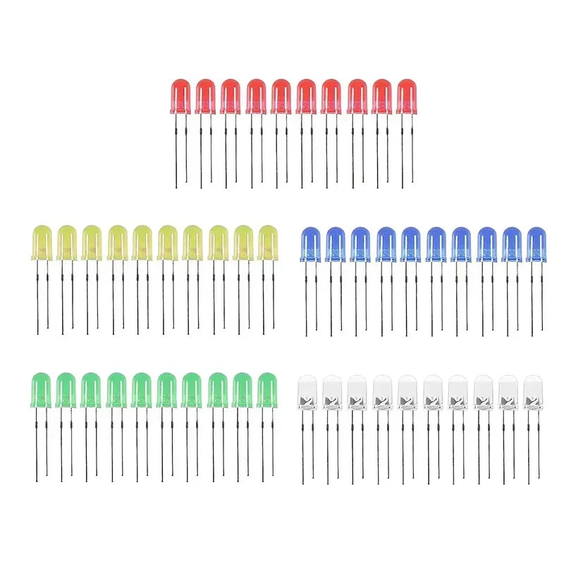 830 Point Breadboard DIY Kit for Arduino, Electronic Component Assorted Set with LEDs, Jumper Wires, Resistors, Capacitors
