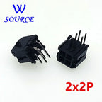 Molex 3.0mm Plug-in Needle Holder Bent Needle Connector Looper 2*1/2/3/4/5/6/7/8/9/10/11/12P MX3.0mm Double Row Curved Connector