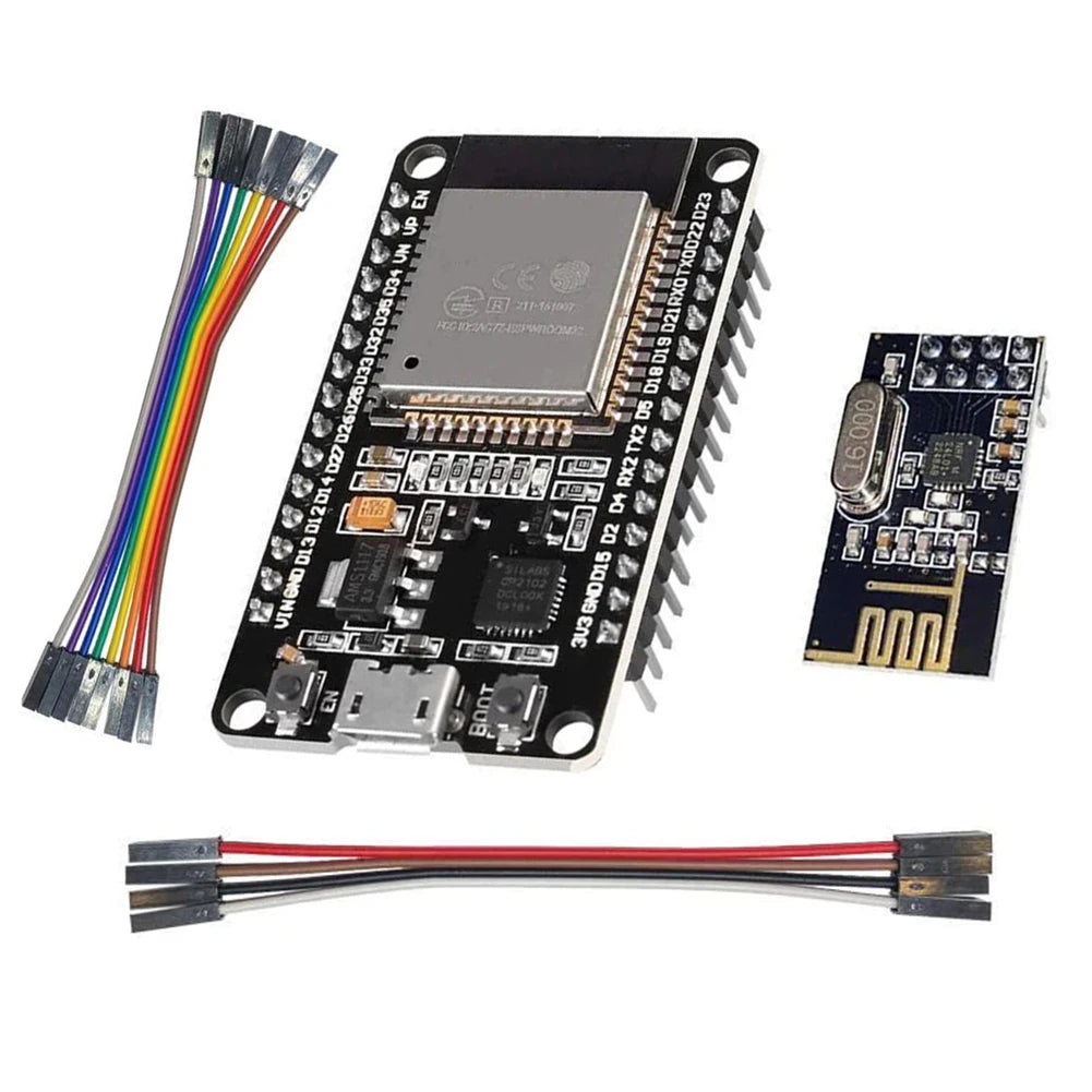 OpenDTU For DIY Kit, ESP32+NRF24L01+Cable, Real time PV Monitoring, Easy Installation, High performance Components