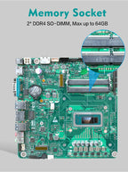 for X86 Industrial Motherboard Vending Machine 12th Gen I5-12450H 1 LAN 1 COM 2 DDR4 1 HD VGA DP LVDS eDP Mini ITX