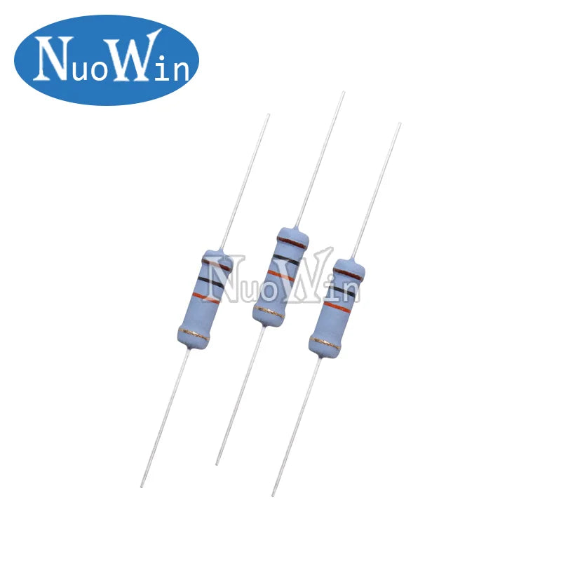 20pcs/Lot 2W Carbon Film Resistor 5% 0.1R-10M 0.22 10R 47R 100R 150R 220R 330R 560R 750R 1K 10K 33K 100K 220K 470K 820K Ohm