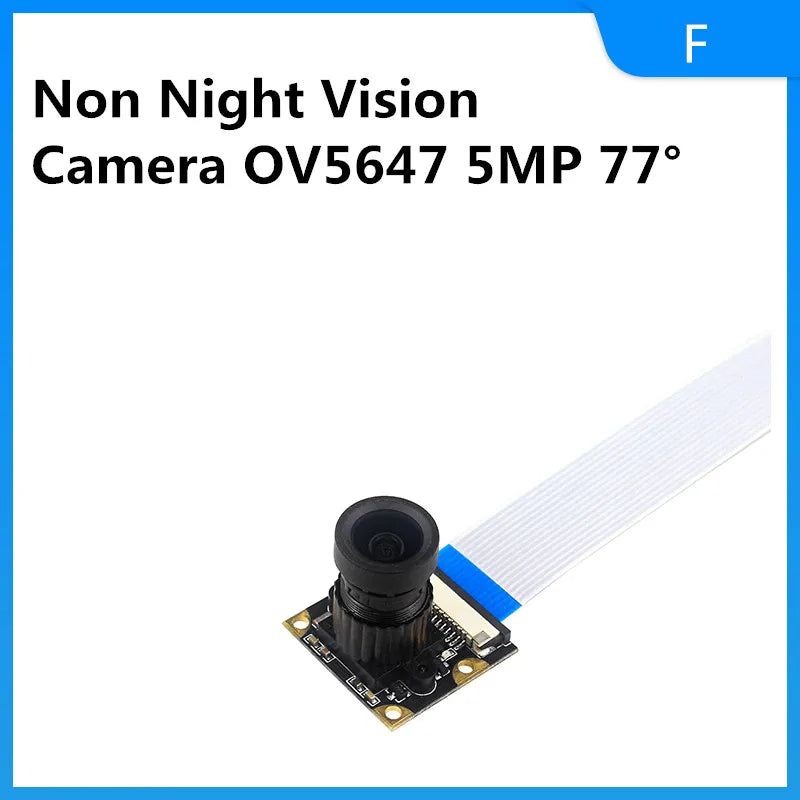 Raspberry Pi 4 Camera 5MP 1080P Night Vision Fisheye IR-CUT Camera Infrared Light OV5647 Webcam for Raspberry Pi 4B 3B+ 3B Zero