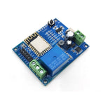 DC5-80V Input For ESP8266 Relay Module Compatible with ESP-12F Board for IoT Prototyping and Wireless Control Applications