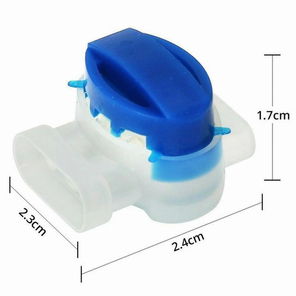 20pcs Waterproof Cable Wire Connectors Robotic Lawn Mower Connectors For Garden Auto Lawn Mower 3 Pin Terminal Blocks Connector