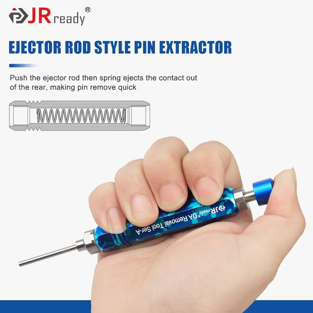 JRready Terminal Extractor Tool For HARTING/TE&AMP 4.2/6.35/2.13/CPC&Molex&Delphi Weatherpack&Amphenol RT360 Series Connectors