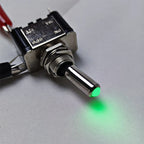 1Pcs 12V 20A Illuminated LED Toggle Switch Auto Car Boat Truck Red Blue Green Yellow White