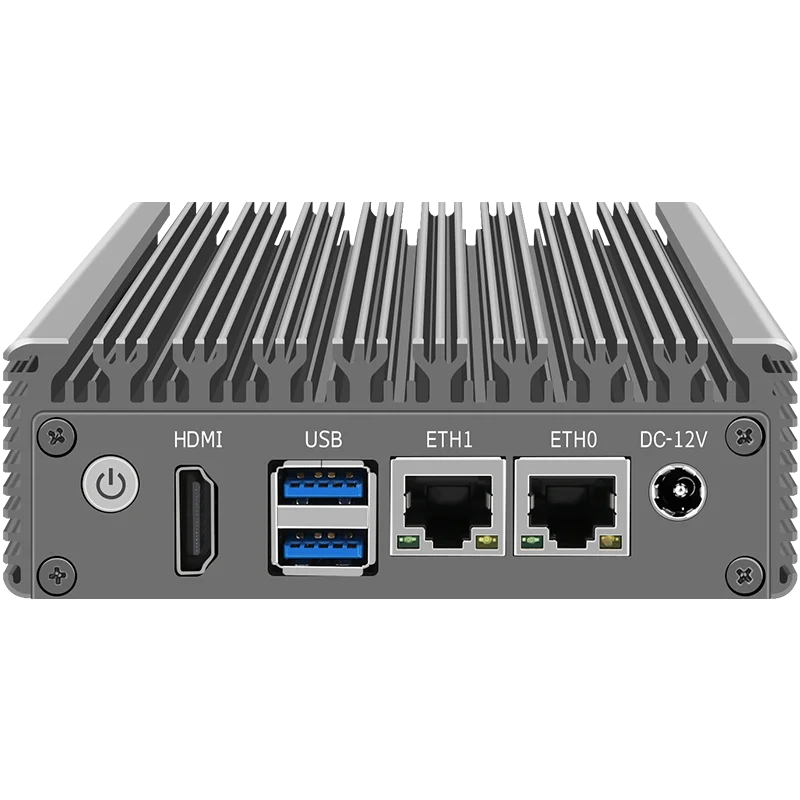 CPU Intel N3700 mini host 6W low power consumption X86-P1 soft routing quad core quad thread