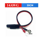 SAE 10/14AWG Male Female Single Ended Signal Extension Cable Quick Disconnect Plug Cable For Solar Electrical Equipment Supplies
