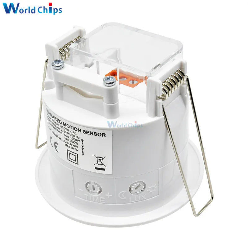 110V 220V Ceiling PIR Infrared Body Motion Sensor Detector Lamp Light Switch lampholder For LED lamp Bulb Automatic ON / OFF
