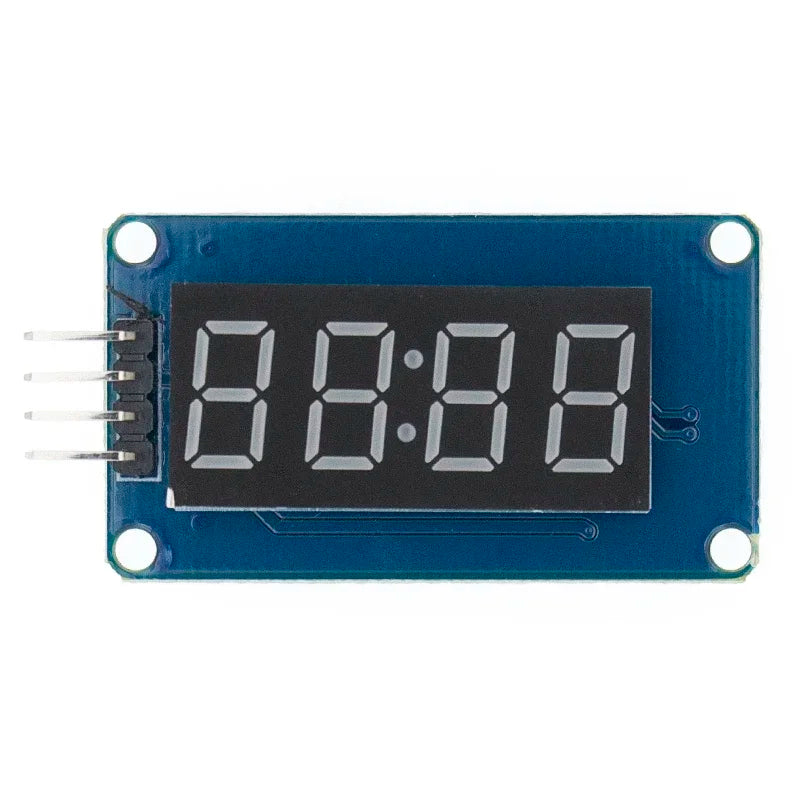 1-10pcs TM1637 4 Bits Digital LED Display Module For arduino 7 Segment 0.36Inch Clock RED Anode Tube Four Serial Driver Board