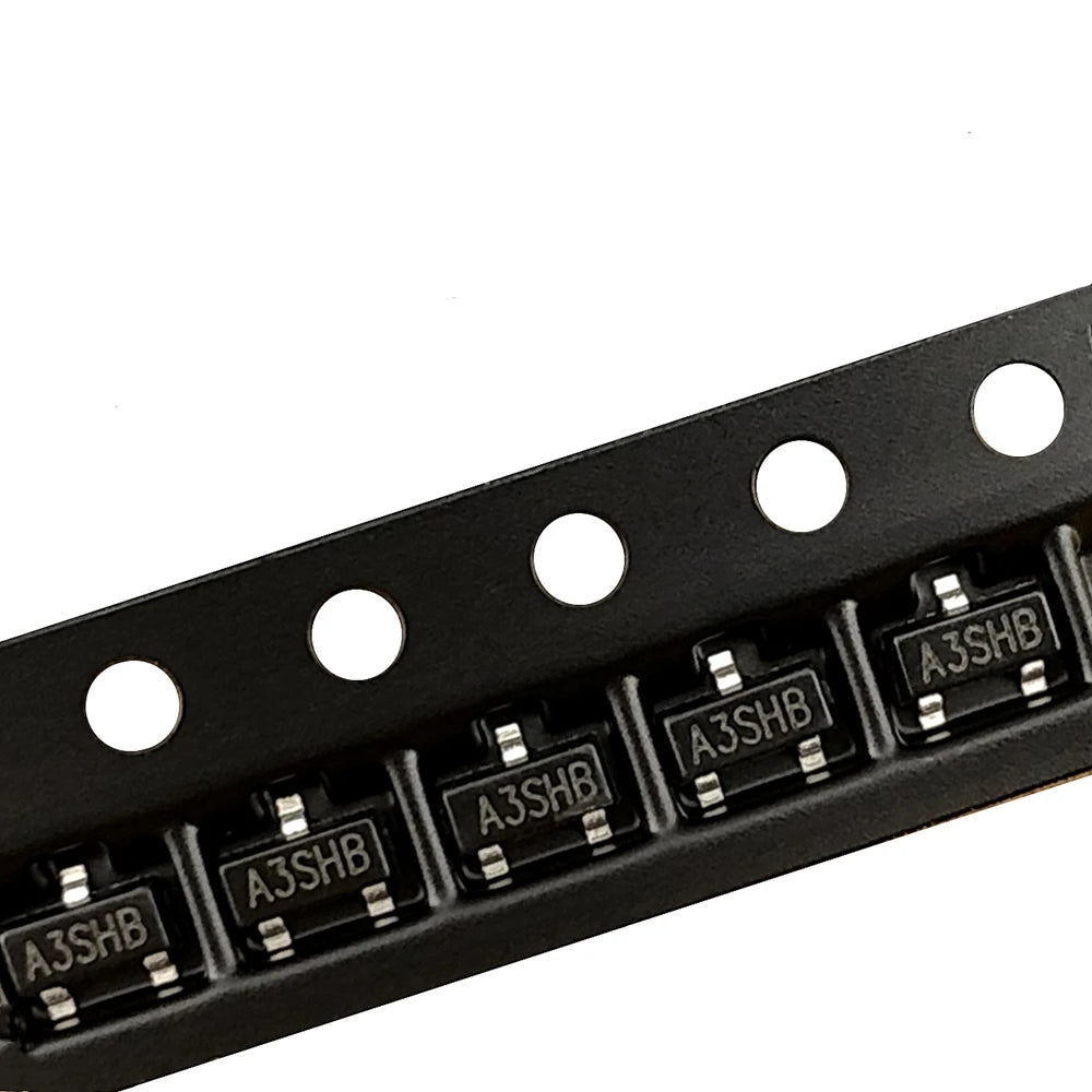 (100pcs) SI2303 (Marking A3SHB) SOT-23 30V 2A P-Channel MOS-FET
