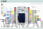 SX1276 SX1278 ESP32 LoRa 868MHz/915MHz/433MHz 0.96 Inch Blue OLED Display Bluetooth WIFI Kit 32 Development Board
