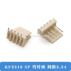 50/100PCS KF2510 connector straight pin socket bent pin socket 2.54MM 2A 3AW 4 5 6 8 10 12P