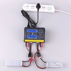 HTRC L6X2Lipo Intelligent Balanced Charger for RC Model Aircraft Dual Channel 2-6S Remote Control LiPo Battery Charger