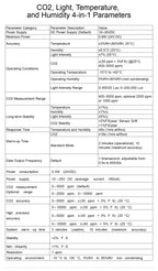 QT-10 CO2 Transmitter NDIR Carbon Dioxide Sensor RS485 4-20mA 0-5V 0-10V 10-30VDC IP65 for Greenhouse HVAC Factory