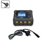 UltraPower UP9 Smart Balance Charger Discharger AC 100W DC 200W 4 Channel 4CH LCD for 1-6S Lipo LiHV Lilon LiFe NiMH Battery
