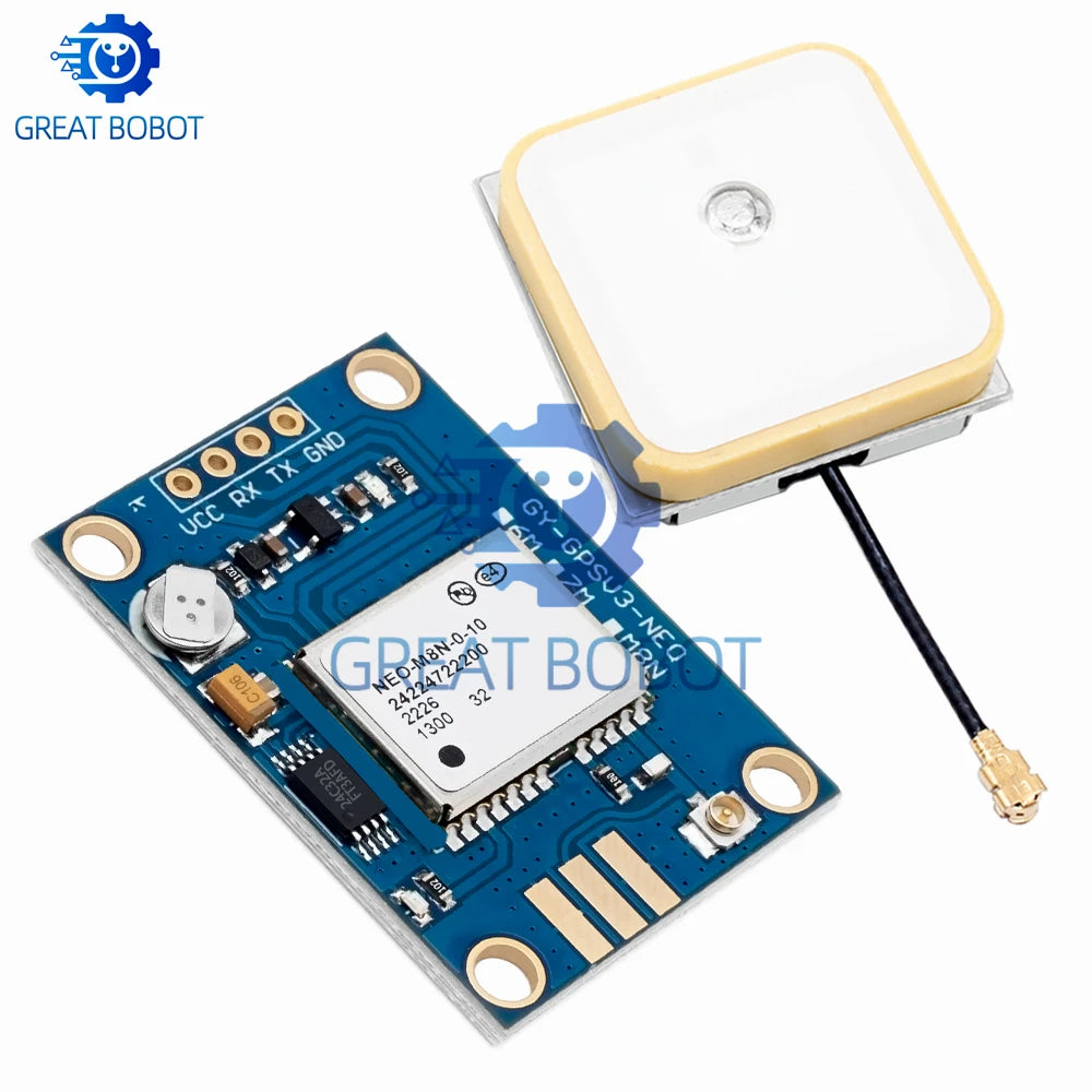 1~10PCS GY-GPSV3 NEO-M8N GPS Module for APM MWC Flight Controller PX4 Pixhawk V2.4.5 APM2.56 APM 1.65 -3.6V