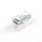 Linkwylan 2PCS Cat6 RJ45 Coupler Ethernet Cable Extender Connector Network Adapter Female to Female  Unshielded Transparent